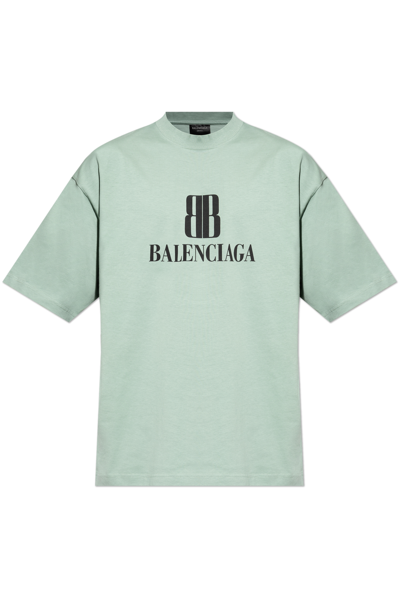 Balenciaga T-shirt with printed logo | Men's Clothing | Vitkac